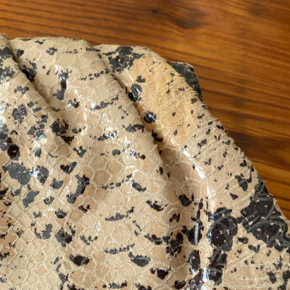 BCBGMaxazria Snake Skin Clutch - Picture 4 of 6
